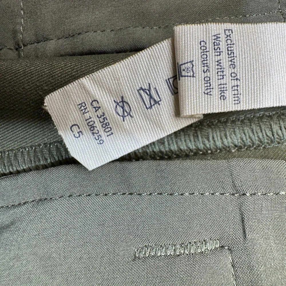 Lululemon &go City Trek Trouser Womens 2 Olive Green‎ Technical Urbanite Twill